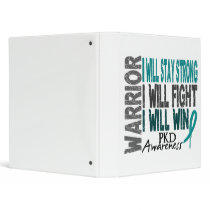 PKD Warrior binders by awarenessgifts PKD Warrior binders