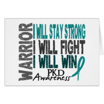 PKD Warrior Greeting Card