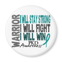 PKD Warrior Magnet