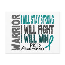 PKD Warrior Post Cards