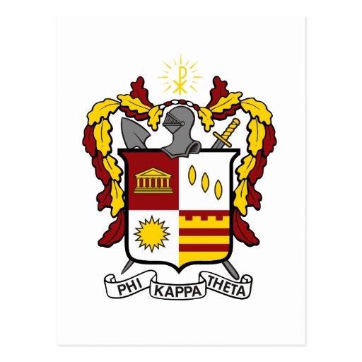 PKT Crest Color Postcard