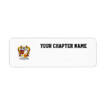 PKT Crest Color Return Address Label