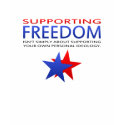 (PLA) Supporting Freedom Means... t-shirts