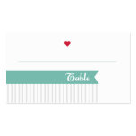 Place Cards Modern Ribbon Collection Business Card Templates