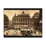 Place de l'Opera, Paris France c1925 Vintage Post Card