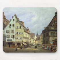 Place du Marche-aux-Fruits, Colmar, 1875 Mousepad