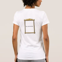 Place your own picture frame design shirt