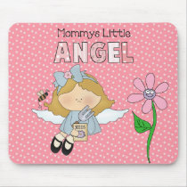 Placemat Baby Little Girl Mommy's Angel Mousepad