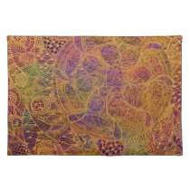 Placemat--Golden Tapestry