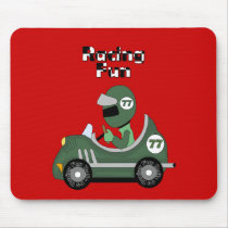 Placemat Mousepad Kid's Boys Racing Car