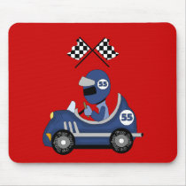 Placemat Mousepad Kid's Boys Racing Car 2
