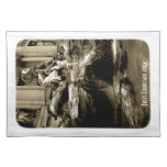 Placemat - Trevi Fountain (sepia)