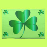 Placemat with Shamrock Design placemats