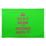 [Crown] stay reem and adore! mcfly  Placemats