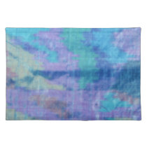Placemats--Blue Silk
