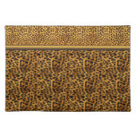 Placemats Leopard Print Animal  DECOR SETS