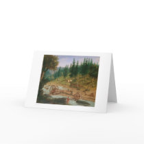 Placer Mining at Foster's Bar, California (1331A) Card