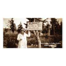 Placerville to Lake Tahoe 1908 Road Trip Photo Card