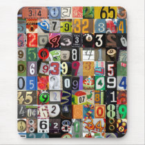 Places of Pi Mouse Pad