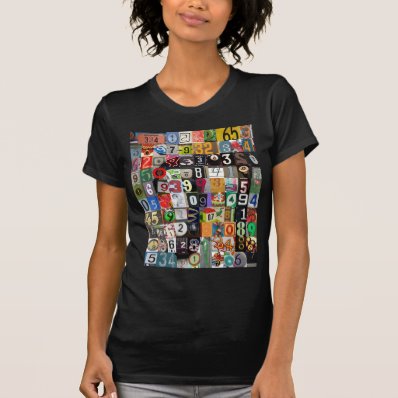 Places of Pi T-shirt