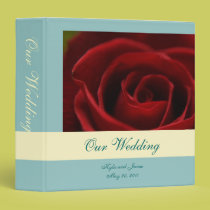 "Placid Red Rose" Avery Binder binders