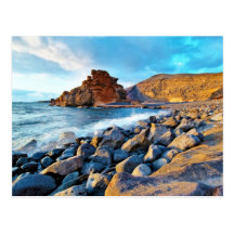 Plage de El Golfo Plages de Lanzarote Espagne Post Cards
