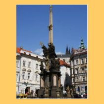 Plague Column of the Holy Trinity Postcard postcards
