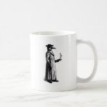 Plague Doctor with a Hot Cuppa Mug
