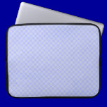 plaid32 LIGHT BLUE WHITE PLAID PATTERN TEMPLATE DI laptop sleeves