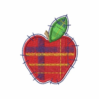 Plaid Apple Track Jacket Plaid Apple Track Jacket