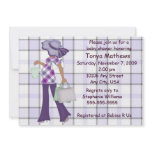Plaid Baby Shower Invitation (AA)