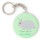 Plaid Bunny,  I love all of my colors, keychains