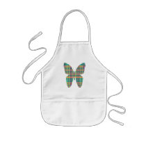 plaid butterfly aprons by DonnaGrayson plaid butterfly aprons