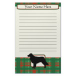 Plaid Christmas Toller Stationery