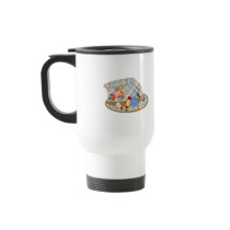Plaid Fishermans Hat Design mugs by cutespot Plaid Fishermans Hat Design mugs