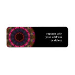 Plaid Glow Custom Return Address Label