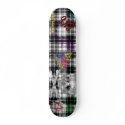 Plaid Grunge skateboards by bubblegumdesigns Plaid Grunge skateboards