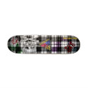Plaid Grunge skateboards by bubblegumdesigns Plaid Grunge skateboards