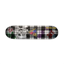 Plaid Grunge skateboards by bubblegumdesigns Plaid Grunge skateboards