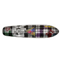 Plaid Grunge skateboards by bubblegumdesigns Plaid Grunge skateboards