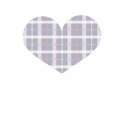 Plaid Heart 2 t-shirts