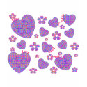 Plaid Heart & Floral Love t-shirts