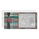 Plaid Holiday Photo Template photo cards by HeartsinFocus Plaid Holiday Photo Template photo cards