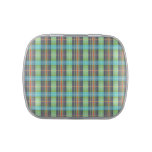 Plaid Jelly Belly Tin