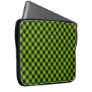 Plaid Laptop Sleeve Green/Black