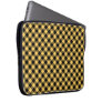 Plaid Laptop Sleeve Yellow/Black