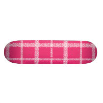 Plaid Magenta skateboards