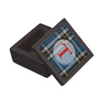 Plaid Monogram/Photo Frame premium gift boxes