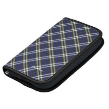 Plaid Pattern Blue Rickshaw iPhone Planner