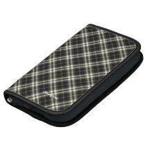 Plaid Pattern Gray Rickshaw iPhone Planner